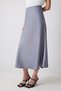 BASIC SATIN SKIRT - 2