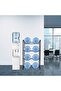 5 Gallon Water Jug Rack (Black)，4-Tier Water Jug Holder Storage Rack for 8 Bottles - 4