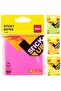 EA02302 Sticky Notes 100 Sheets, 76×76 mm Size, Multicolour