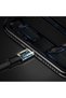Cablu USB împletit rezistent pentru iPhone Lightning, 1.2M, negru - 8