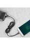 Cablu flexibil rezistent USB microUSB 1.5A 2M negru și gri - 7