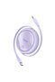 Cablu retractabil USB-C 100W Free2Draw Mini 1m violet