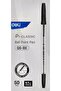 Ball Point Pen, 0.7 mm, 50 Pieces, Black