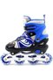 Skates Adjustable Size Roller Skates with Flashing Wheels for Outdoor Indoor Children Skate Shoes fo - 5