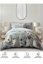 4-piece Duvet Cover Set, Queen Size 200 X 230cm, Microfiber, (WITHOUT FILLER) - 6