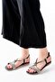 152-1104 Black Silver Stone Daily Women's Sandals - 2