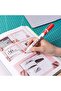 EU00140 Think 2.0mm Bullet Tip Dry Erase Markers 10 Pieces, Red - 3