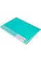 E5004 40-Pocket Display Book, A4 Size, Assorted - 6