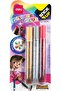 Glitter Glue Tube 3-Pieces 12 ml, Multicolour - 7