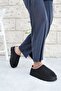 Winter Comfortable Casual Women's House Slippers Black - 5