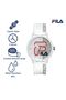 Adult Unisex Analog Watch, White 38-326-004, 42 mm - 2