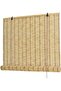 FFD Bamboo Roller Blind Window Curtain Natural Bamboo Blind with Roller Bamboo Shades Light 100cm - 4