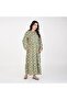 Rayon All-Over Motif Printed Maxi Dress – Full Sleeves, Available in 3 Colors. - 5