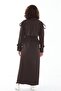 Raglan Sleeve Summer Unlined Full Length Women's Trench Coat, Cap - 8