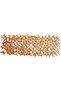 FFD Expandable Wicker Privacy Screen with Orange Maple Leaves (Telescopic Wooden Garden Fence, 100cm - 6