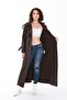 Raglan Sleeve Summer Unlined Full Length Women's Trench Coat, Cap - 3