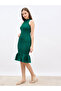 Ruffled Hem Sleeveless Knee-Length Dress - 3