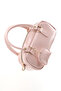 Candy Pink Shk207 Faux Leather Charm Detailed Zippered Adjustable Strap Hand, Arm and Shoulder Bag - 6