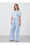 Women Aztec Print Pocket Detail T-Shirt and Pyjama Set - 3
