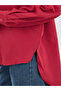 Solid Long Sleeve Oversized Shirt - 4