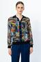 Bluz Colorful Patterned Buttoned