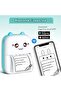 Mini Portable Thermal Printer – Compact Wireless Bluetooth Printer for Photos, Notes, and Labels - 3