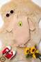 Unisex 100% Organic Cotton Fruit Printed 0-12 Months 6-Piece Long Sleeve Baby Bodysuit - 5