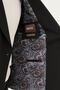 Straight Slim Fit Wide Collar Double Breasted Men's Suit Dark Brown - 45389.25Y - 6