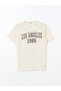 Crew Neck Los Angeles Printed Women's T-Shirt (S5) - 5