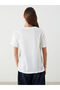 Crew Neck Printed Women's T-Shirt - 4