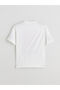 Crew Neck Roman Printed Oversize Women's T-Shirt - 6