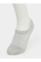 Pack of 3 - Solid Shoe Liner Socks - 4
