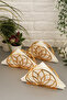 Almar Gold Stainless Steel Ultra Luxury Napkin Holder Organizer Presentation Kitchen Decoration Tableware - 6
