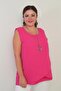 Women's Chiffon Sleeveless Plus Size Blouse