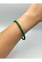 Spiral Detail Magnet Bracelet Gray - 4