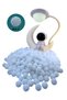 Blackberry Pearl Beads - White - 14 mm - 40 Pieces - Mci̇k-21 - Jewelry and Handcrafted Beads