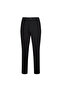 Black Slim Fit Mono Collar Suit - 3