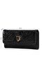 Olimpos Genuine Leather Gold Detailed Women's Card Holder and Wallet - 5