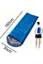Outdoor Sleeping Bag – Portable Moisture Resistant Warm Sleeping Bag for Cold Weather Camping, Hik - 3