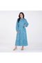 Rayon Colorful Animal Print Maxi Dress - Belted Waist, Available in 3 Colors. - 3
