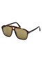Unisex sunglasses TF1209 Autari 52N 56-14, Acetate Brown Frame