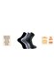Men's Summer Anti-Sweat Bamboo Half Socks Booties Socks 12 Pack - 3