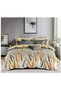 Double Bed Sheet Set, 6 Pieces, Multicolor, Wheat Pattern - 4
