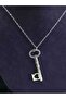 Key Model Heart Special Engraved Love Beloved Devotion Themed Heart Key Steel Necklace