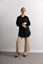 Women's Striped Oversized Tunic - 3