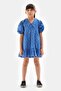 Girl Blue Dress