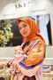 وشاح جاكار عرقي من الليوسل - 3030350-961 - برتقالي - 2