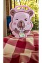 Cute Capybara Lockable Metal Piggy Bank Pink 20 cm with Transparent Box - 3