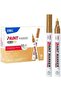 EU500-GD Paint Marker Golden 2.0mm 12pcs/box – ideal for metal, glass, plastic, stone.