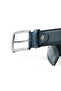 Nappa Genuine Antique Leather 4.00 cm Saddle Stitched Sports Men's Belt - Kmr254 - 5
